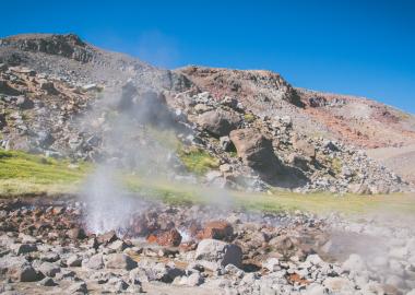 Transmark Chile, ​​​​​​​Tolhuaca volcano.